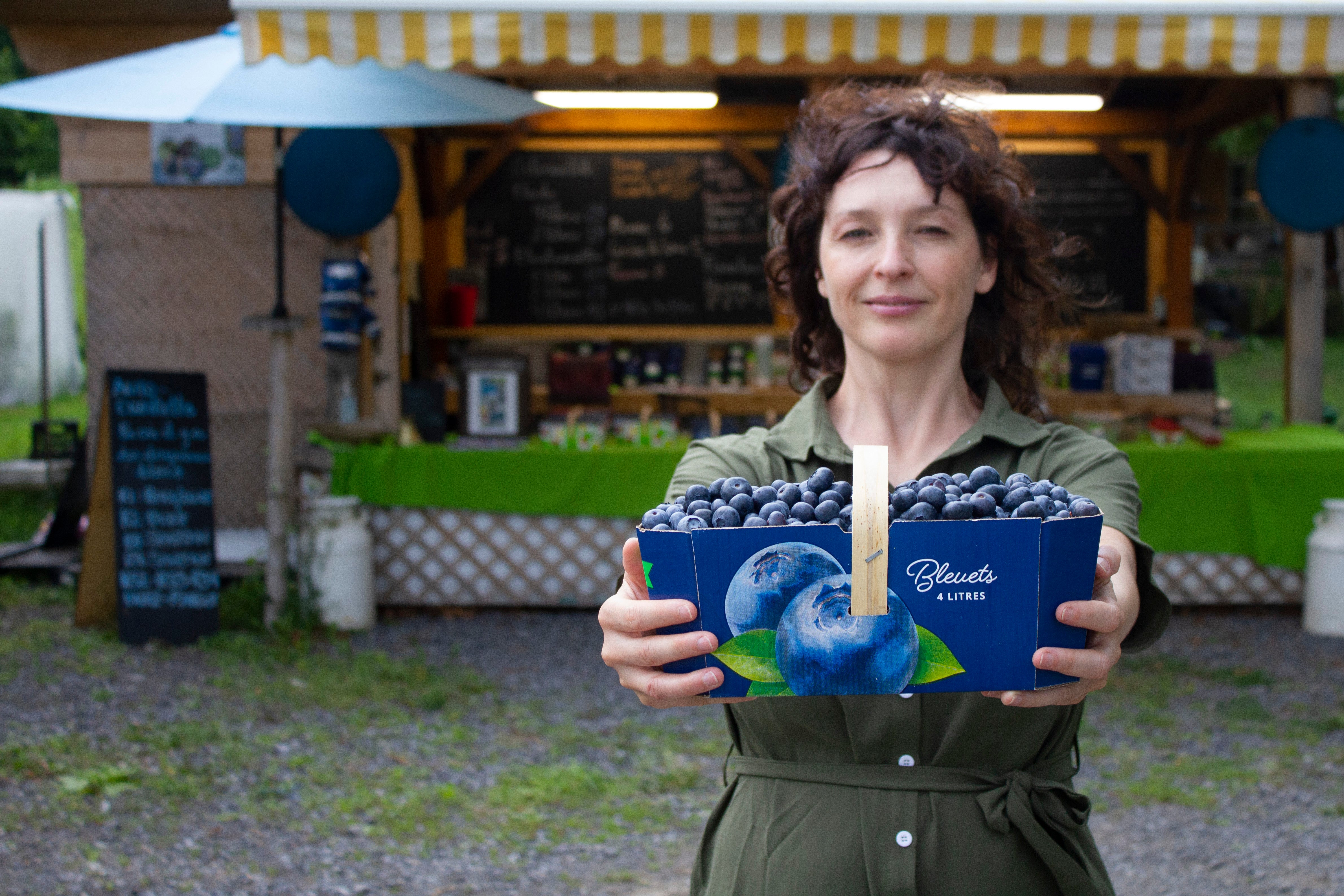 Bleuetière biologique - Ferme Giroflée